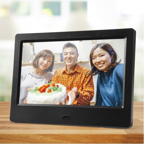 8 Inch HD Digital Photo Frame Electronic Picture MP3 Player 1024600 IPS LCD Screen with Remote Control