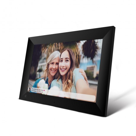 Digital Smart WIFI Photo Picture Frame Touch Screen APP Sharing Control Video Playback 8001280 Resolution 16GB LCD Panel Photo Picture Frame