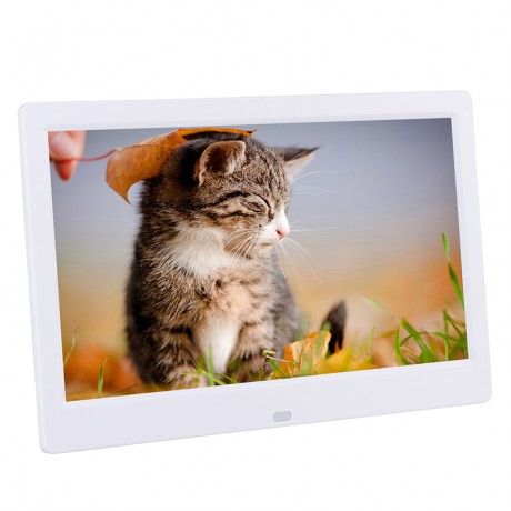 10 Inch 5V 1024600 HD IPS LCD Digital Photo Frame Audio Video Player Support SD USB MMC MS Card With Remote Control