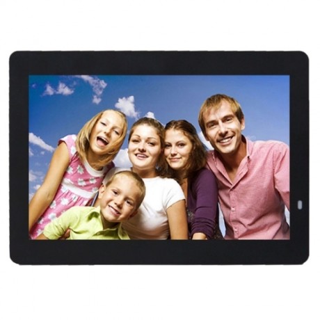 14 inch LED Display Multi-media Digital Photo Frame with Holder & Music & Movie Player, Support USB / SD / MS / MMC Card Input