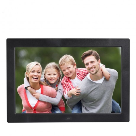 13 inch High-definition Digital Photo Frame Electronic Photo Frame Showcase Display Video Advertising Machine (Black)