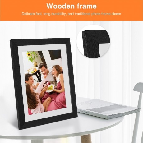 G100 10.1 inch LCD Screen WIFI Cloud Album Digital Photo Frame Electronic Photo Album with Touch Rotating Screen & Video Push (AU Plug)