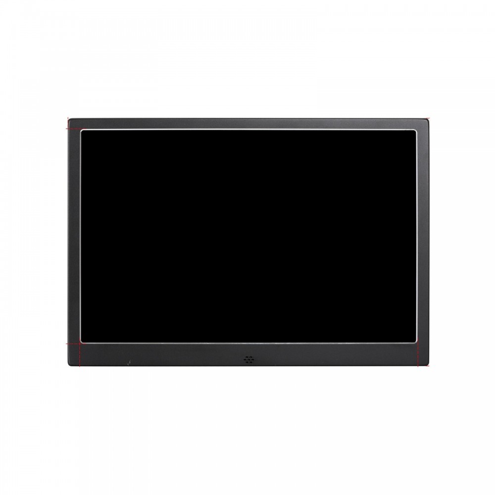 HSD1202 12.1 inch 1280800 High Resolution Display Digital Photo Frame with Holder and Remote Control, Support SD / MMC / MS Card / USB Port, EU Plug (Black)