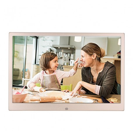 HSD1303 13.3 inch LED 1280800 High Resolution Display Digital Photo Frame with Holder and Remote Control, Support SD / MMC / MS Card / USB Port