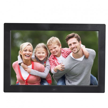 13 inch LED Digital Photo Frame with Remote Control, MP3 / MP4 / Movie Player, Support USB / SD Card Input, Built in Stereo Speaker