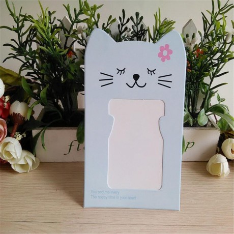 2 Sets of Cat Hanging Paper Photo Frame and Clip Twine Photo Frame Hanging Photo Wall