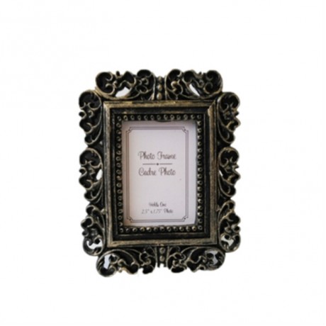 EKC01047 Photo Frame Retro Photo Frame for Wedding Party Family Home Decor Picture Desktop Frame Photo Frame (Square)