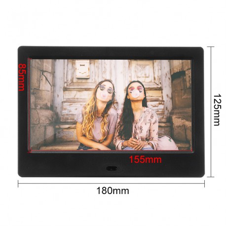 8 Inch HD Digital Photo Frame Electronic Picture MP3 Player 1024600 IPS LCD Screen with Remote Control