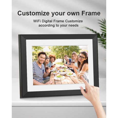 10.1-Inch WiFi Digital Photo Album Built-in Lithium Battery Cloud Photo Frame Cloud Photo Album Body Sensing